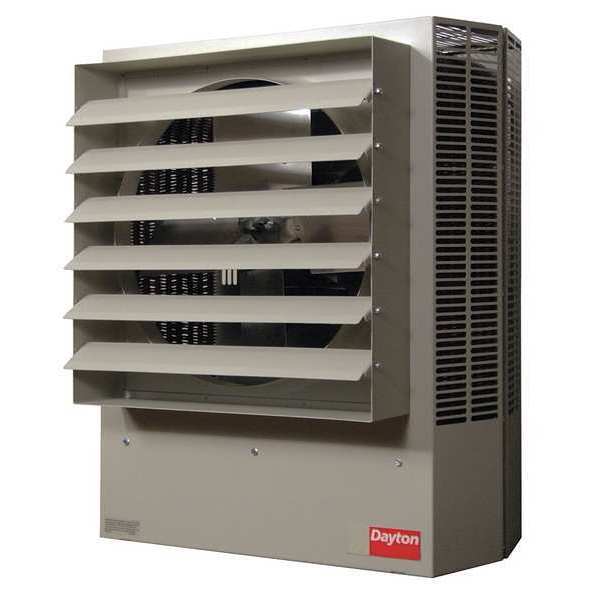 Electric Wall & Ceiling Unit Heater, 480V AC, 3 Phase, 60.0 kW