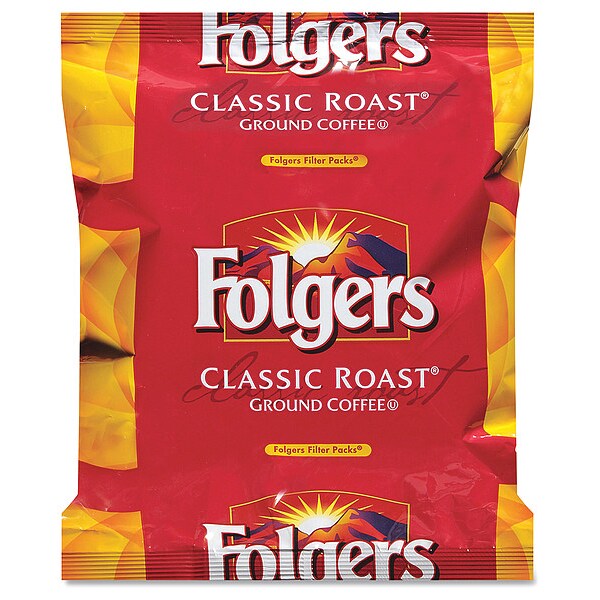 Coffee Packet, Regular, 0.9oz, PK40