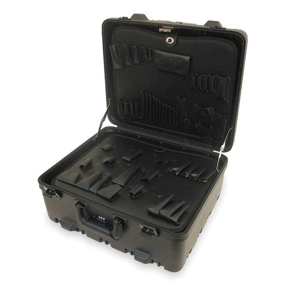 Protective Case, 19-1/8x17x10, 40lb, Black