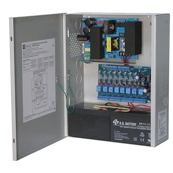 Power Supply 8 Fuse 24VDC @ 10A