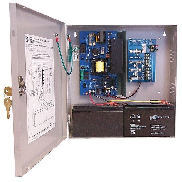 Power Supply 4 Fuse 12VDC Or 24VDC @ 6A