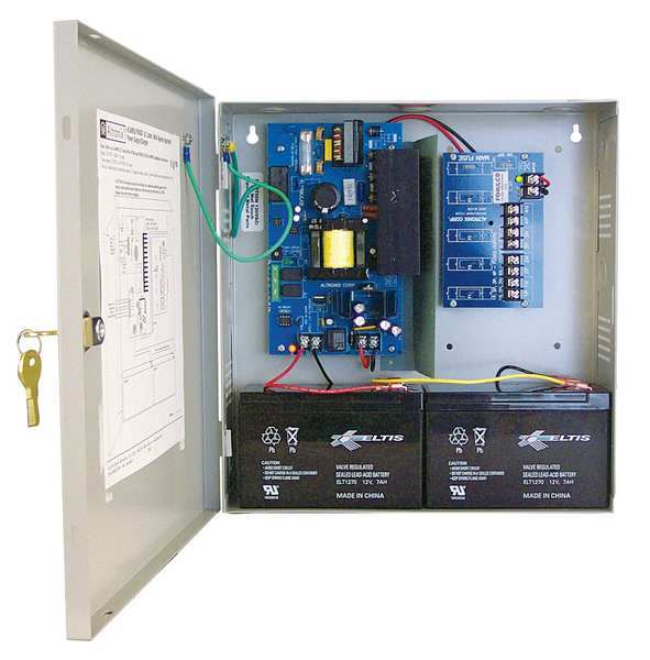 Power Supply 4PTC 12VDC Or 24VDC @ 6A