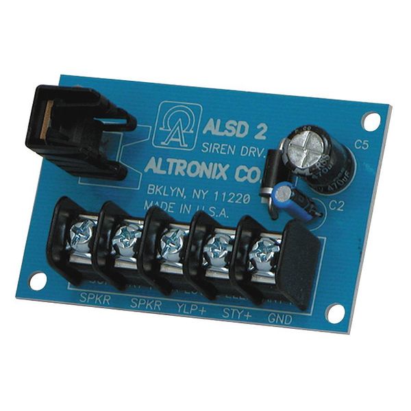 Siren Driver 6-12VDC 2 Ch Low Current