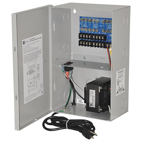 Power Supply 8 Fuse 24Vac @ 7A Line Cord