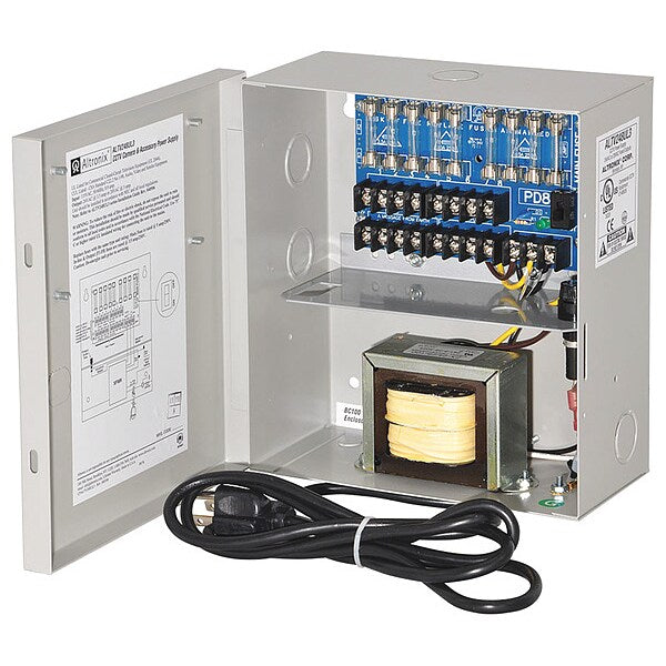 Power Supply 8 Fuse, Line Cord