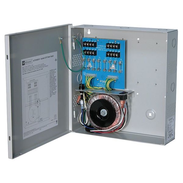Power Supply 8 Fuse 24Vac @ 12.5A