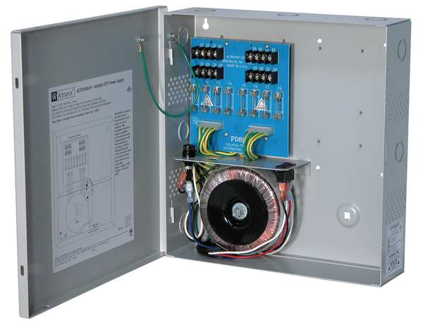 Power Supply 8 Fuse 24Vac @ 12.5A