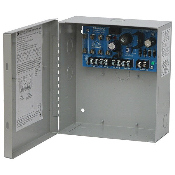 Power Supply 4 Fuse 6-15VDC @ 2A