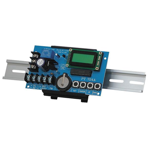 Din Rail Mount Annual Timer 12/24V Ac/Dc