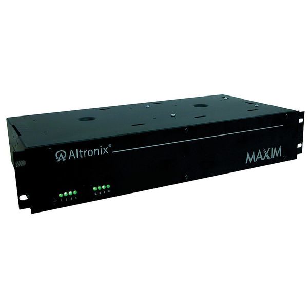 Power Supply 8 Fuse 12VDC Or 24VDC @ 6A