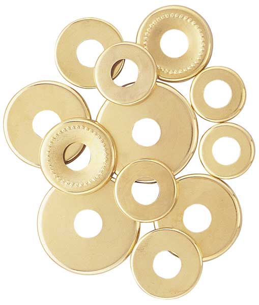 Assorted Check Rings, PK12