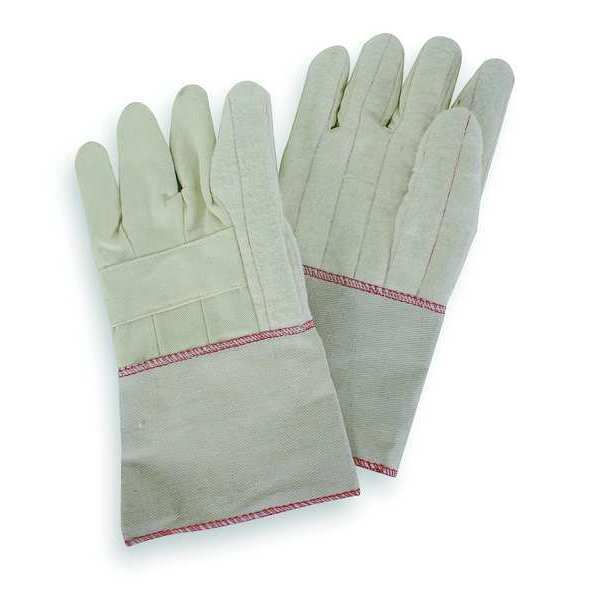 Heat Resistant Gloves, L, Natural, PR