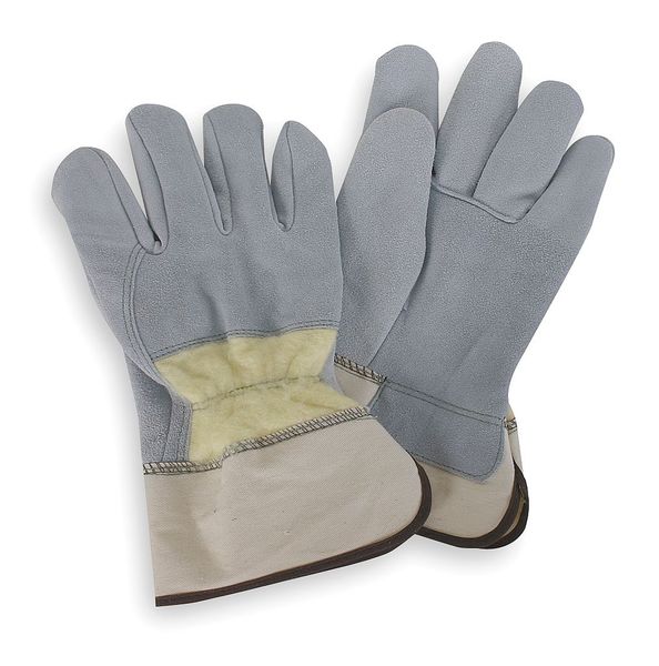 Cut Resistant Gloves, 4 Cut Level, Uncoated, L, 1 PR