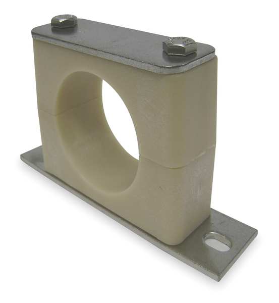 Tube Clamp Kit, Pipe Sz 1/2 In, 316SS