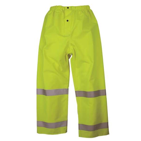 Rain Pants, Hi-Vis Yellow/Green, XL
