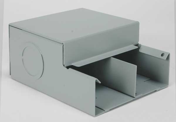 Entrance End, Gray, Steel, Ends