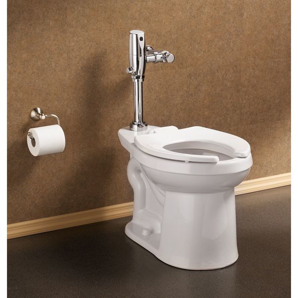Toilet Bowl, 1.28 to 1.6 gpf, Flush Valve, Floor Mount, Elongated, White