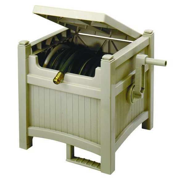 Free Standing Hose Reel, Resin, 11 In.Dia.