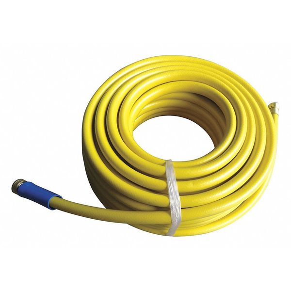 Water Hose, Yellow, PVC, 5/8