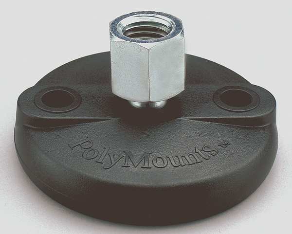 Leveling Mount, Boltless, 3/8-16, 4 in Base