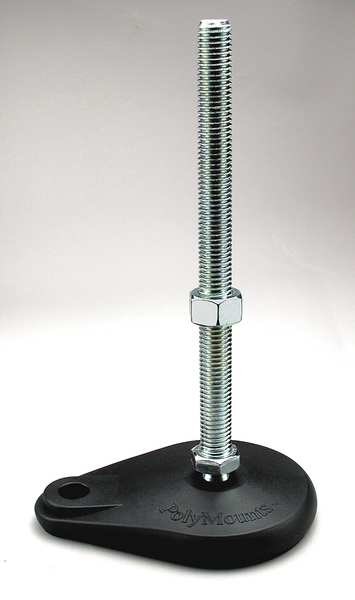 Level Mount, Swivel Stud, 1/2-13, 4in Base