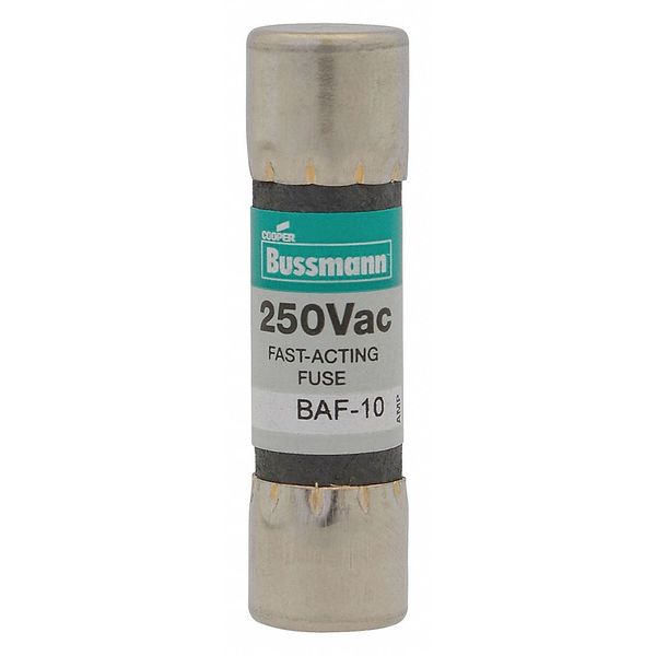 Fuse, Fast Acting, 4A, BAF Series, 250V AC, Not Rated, 1-1/2