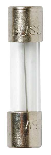 Fuse, Time Delay, 400mA, GMC Series, 250V AC, Not Rated, 20mm L x 5mm dia