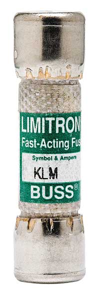 Fuse, Fast Acting, 3/10A, KLM Series, 600V AC, 600V DC, 1-1/2