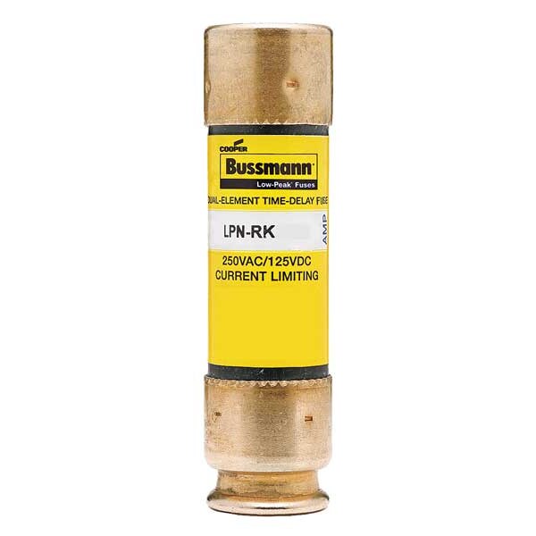 Fuse, Time Delay, 4A, LPN-RK-SP Series, 250V AC, 125V DC, 2