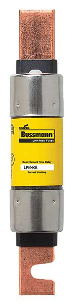 Fuse, Time Delay, 350A, LPN-RK-SP Series, 250V AC, 250V DC, 8-5/8