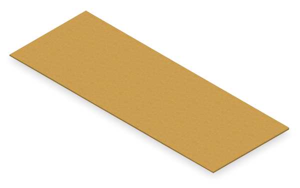 Decking, Particle Board, 96 in W, 36 in D, natural, Unfinished Finish
