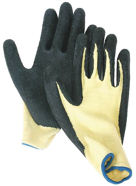 Cut Resistant Coated Gloves, A2 Cut Level, Nitrile, M, 1 PR