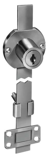 Gang Lock, Keyed Alike, C415A Key, For Material Thickness 7/8 in