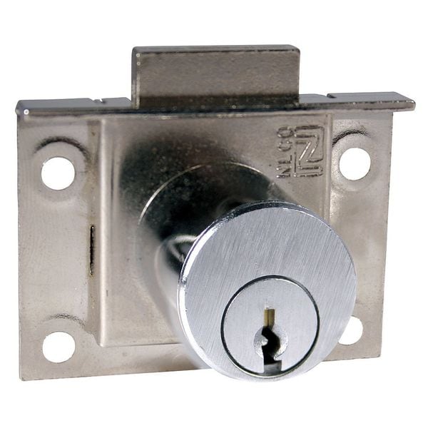 Deadbolt Latch Drawer Lock, Steel
