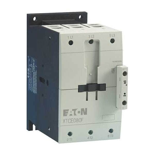 IEC Magnetic Contactor, 3 Poles, 480 V AC, 95 A, Reversing: No
