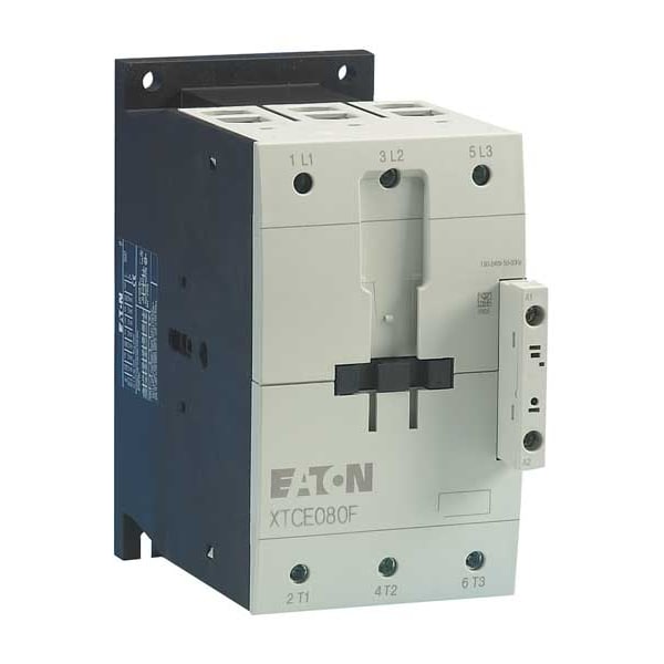 IEC Magnetic Contactor, 3 Poles, 120 V AC, 95 A, Reversing: No