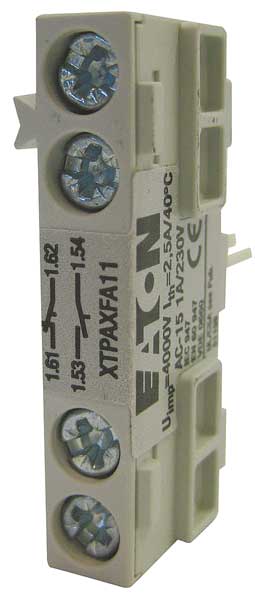 Frnt Aux Contact, 1NO/1NC, For XT MMP B&D