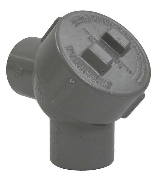 Capped Elbow, 90 Deg, Haz Loc, 1-1/4In, AL
