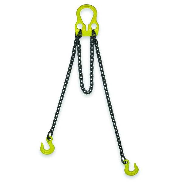 Chain Sling, G100, Alloy Stl, 14 ft L