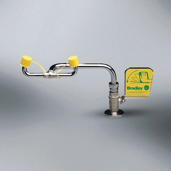 On-Site Eyewash Station in Yellow