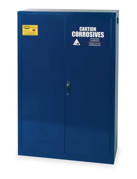 Corrosive Safety Cabinet, Blue, 43