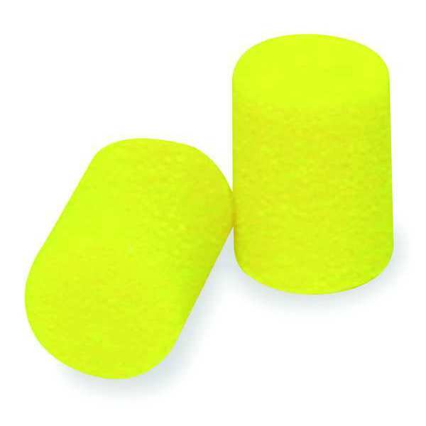 E-A-R Classic Disposable Uncorded Ear Plugs, Cylinder Shape, NRR 29 dB, Yellow, 200 Pairs