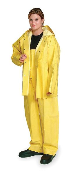 Rain Bib Overall, Yellow, 4XL
