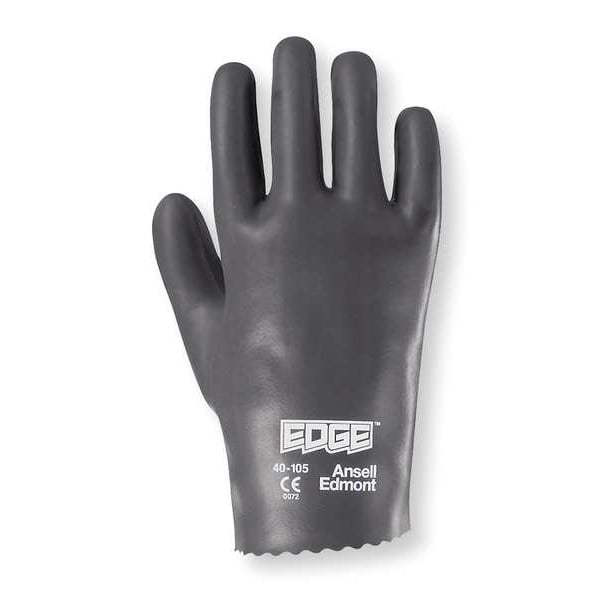 Nitrile Coated Gloves, Full Coverage, Gray, M, PR