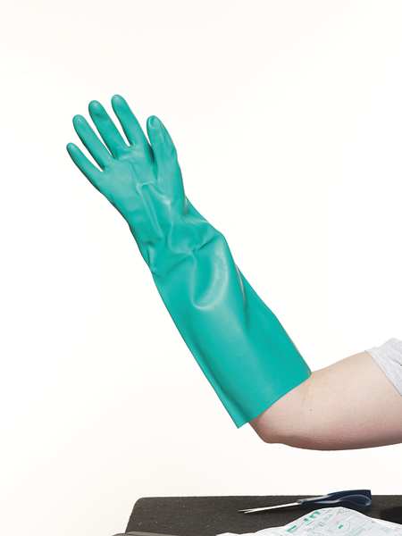 Chemical Resistant Glove, 22 mil, Sz 11, PR