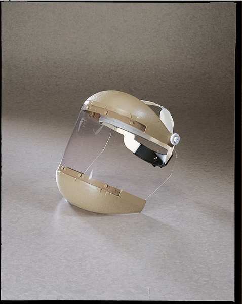 Faceshield Visor, Acetate, Clear, 8x12in