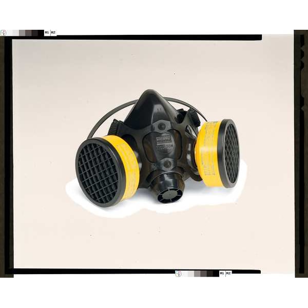 Half Mask Respirator, threaded, NIOSH