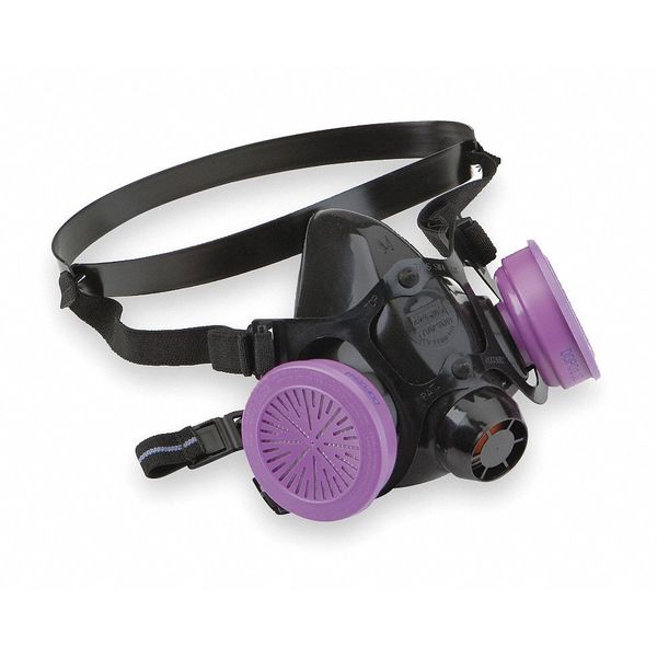 Half Mask Respirator, threaded, NIOSH
