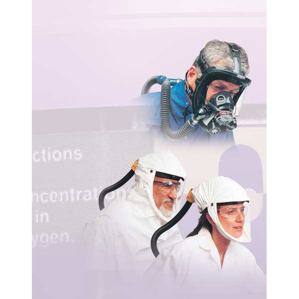 Half Mask Respirator, threaded, NIOSH