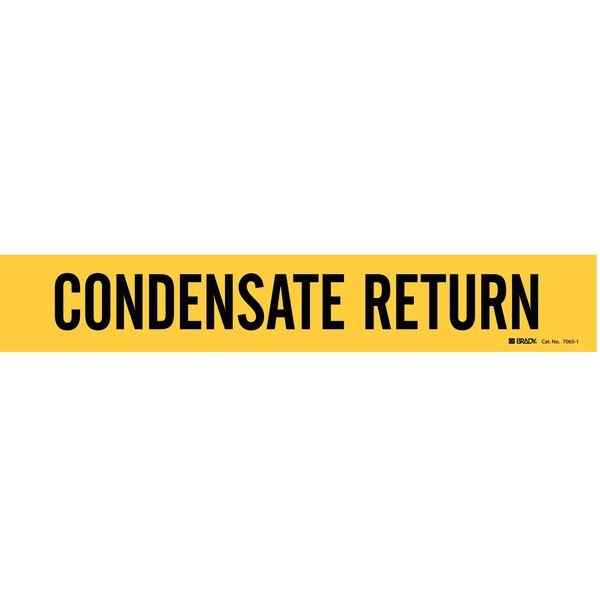 Pipe Mrkr, Condensate Return, 2-1/2to7-7/8, 7065-1